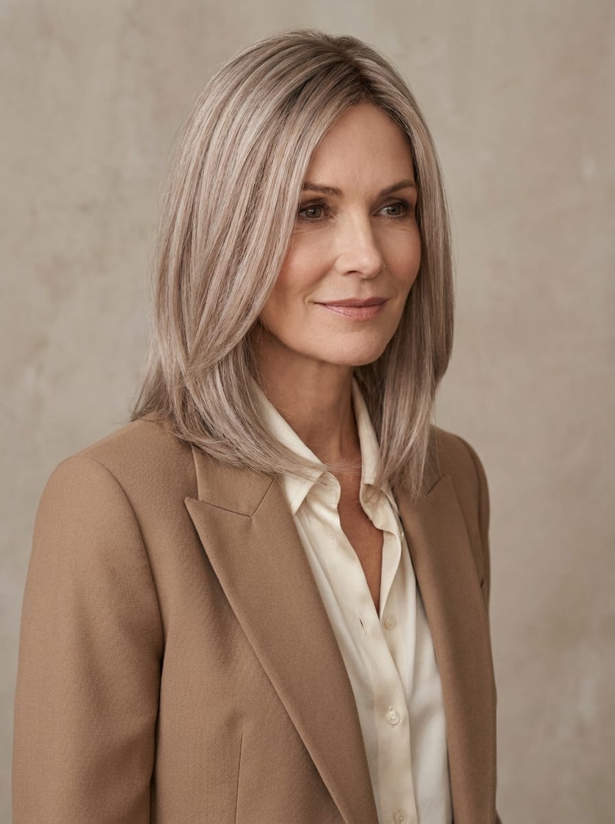 Kühles Beige Blond - Blonde Haarfarbe